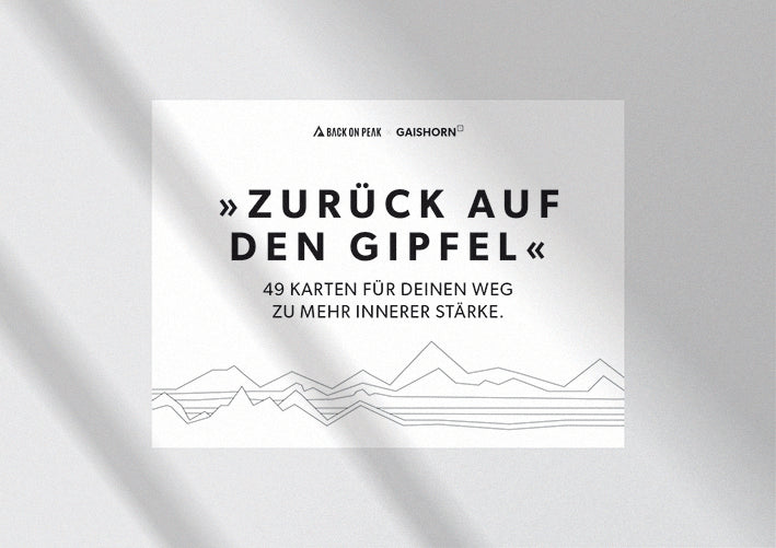 Zurück auf den Gipfel | Kartenset