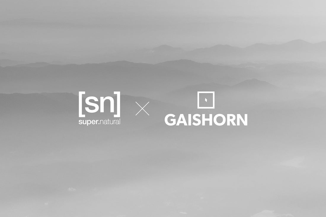 super.natural x GAISHORN Design Collabo