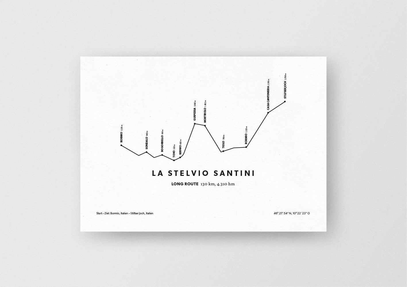 La Stelvio Santini | Poster