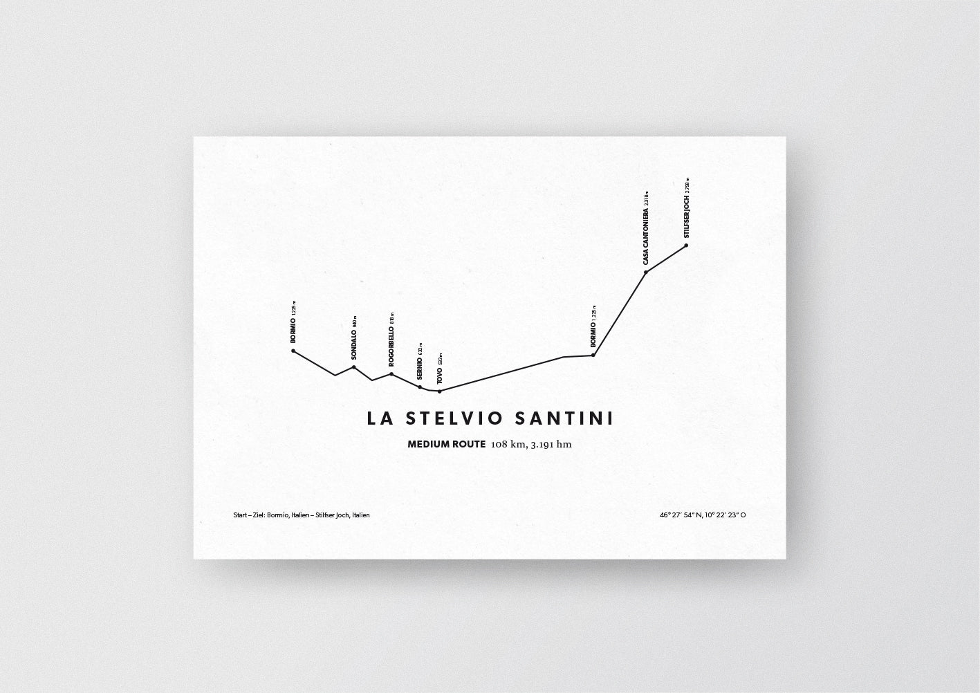 La Stelvio Santini | Poster