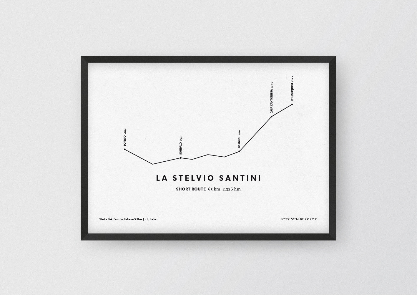 La Stelvio Santini | Poster