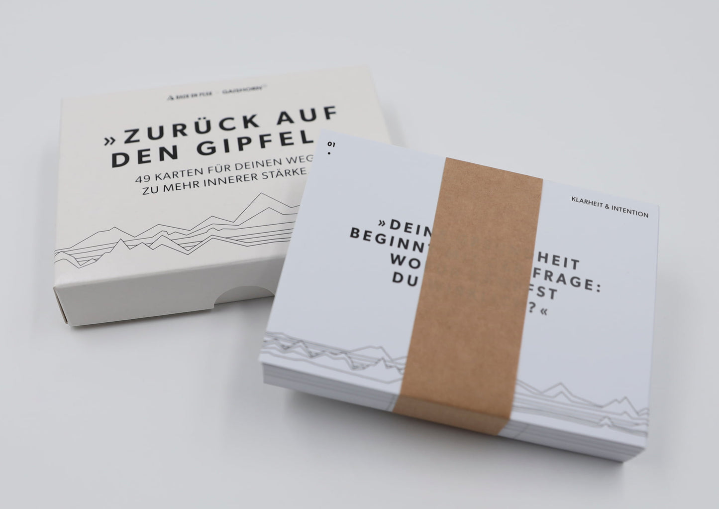 Zurück auf den Gipfel | Kartenset